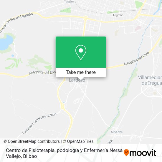 Centro de Fisioterapia, podología y Enfermería Nersa Vallejo map