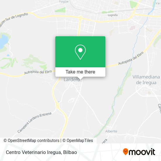 Centro Veterinario Iregua map