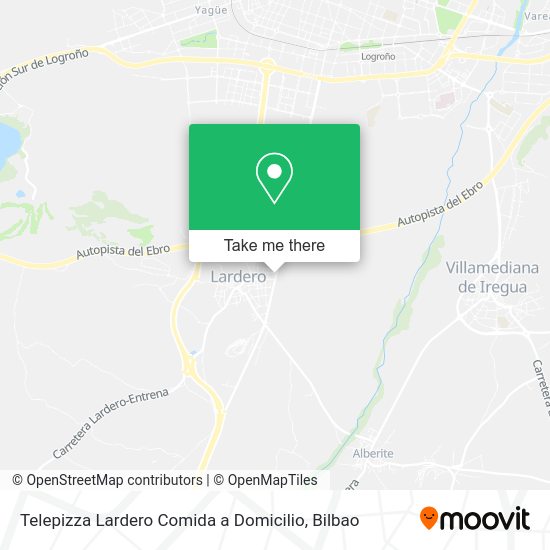 Telepizza Lardero Comida a Domicilio map
