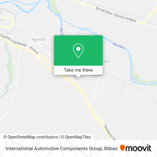 International Automotive Components Group map