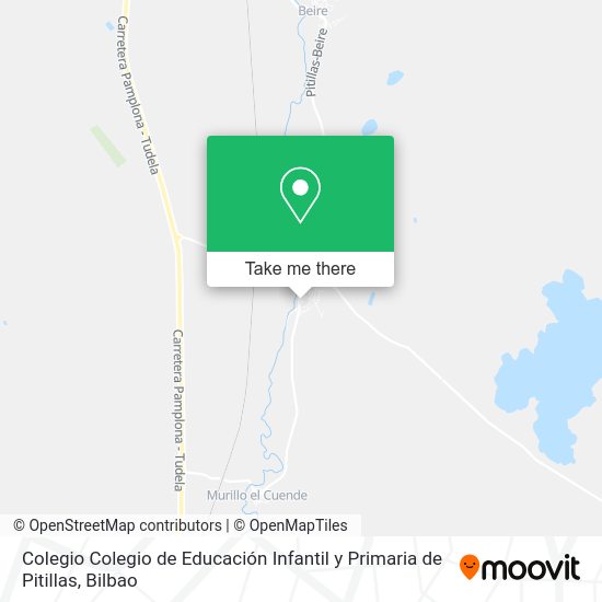 Colegio Colegio de Educación Infantil y Primaria de Pitillas map