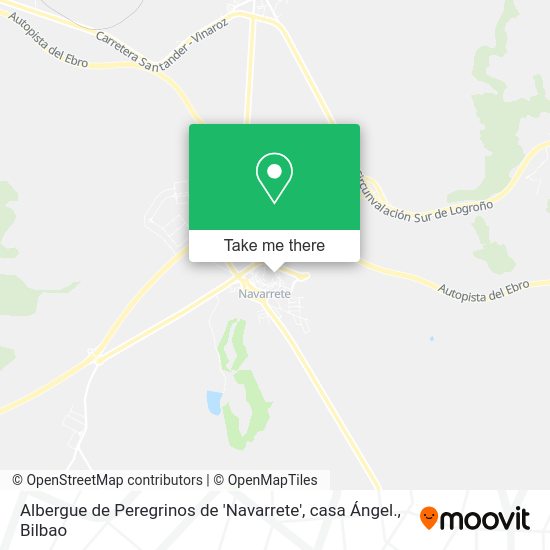 Albergue de Peregrinos de 'Navarrete', casa Ángel. map
