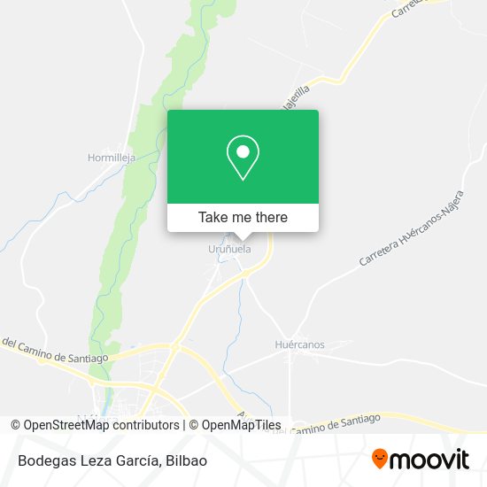 Bodegas Leza García map