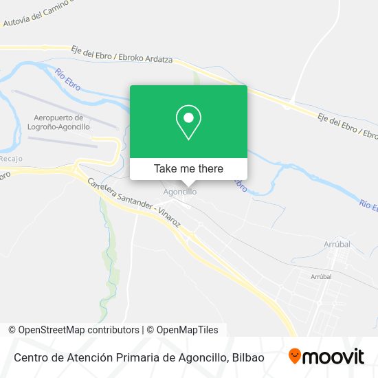 Centro de Atención Primaria de Agoncillo map