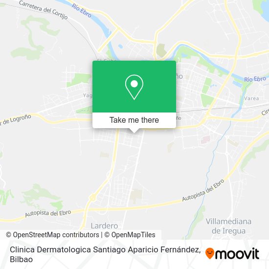 Clinica Dermatologica Santiago Aparicio Fernández map