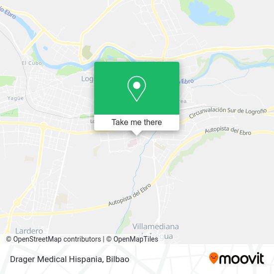 Drager Medical Hispania map