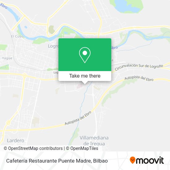 Cafetería Restaurante Puente Madre map