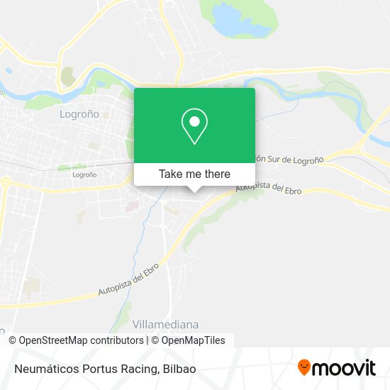 Neumáticos Portus Racing map