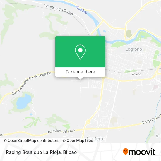 Racing Boutique La Rioja map