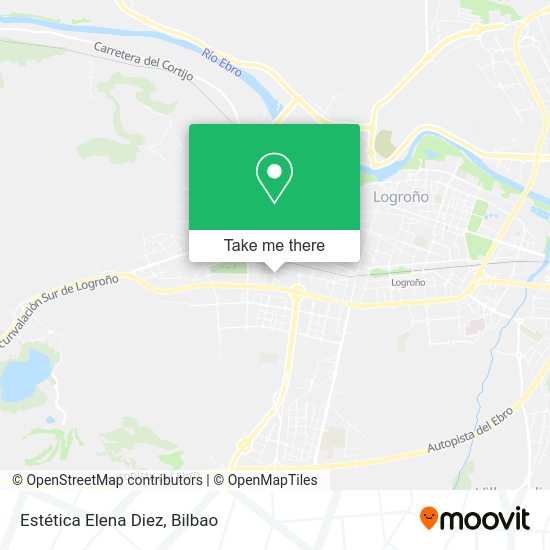 Estética Elena Diez map