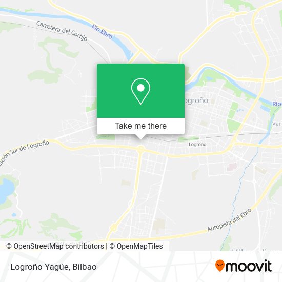 Logroño Yagüe map