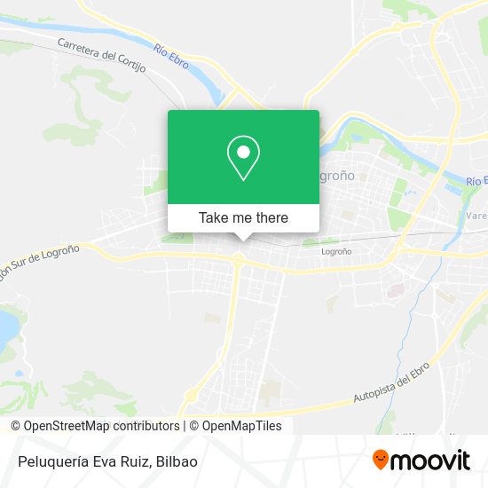 Peluquería Eva Ruiz map