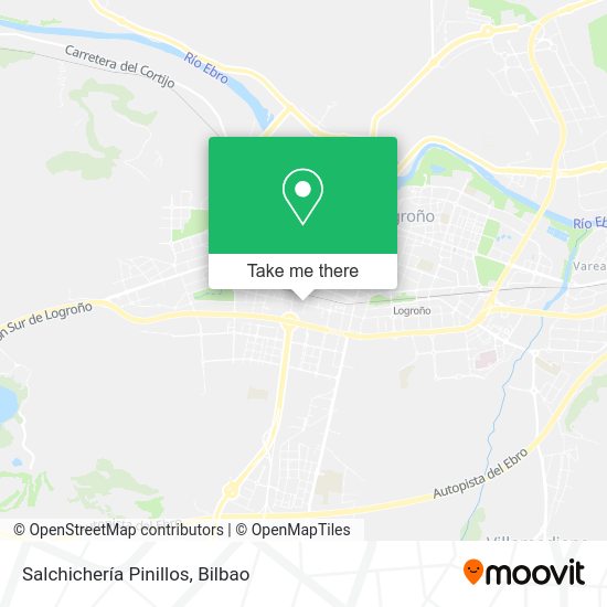 Salchichería Pinillos map