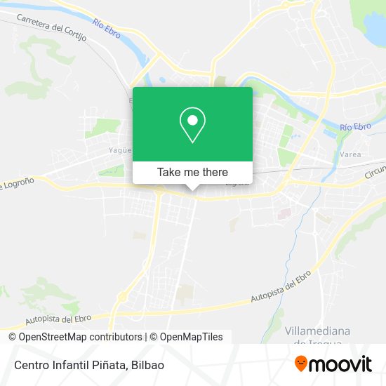 Centro Infantil Piñata map