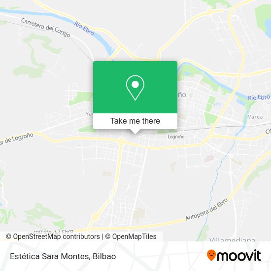 Estética Sara Montes map