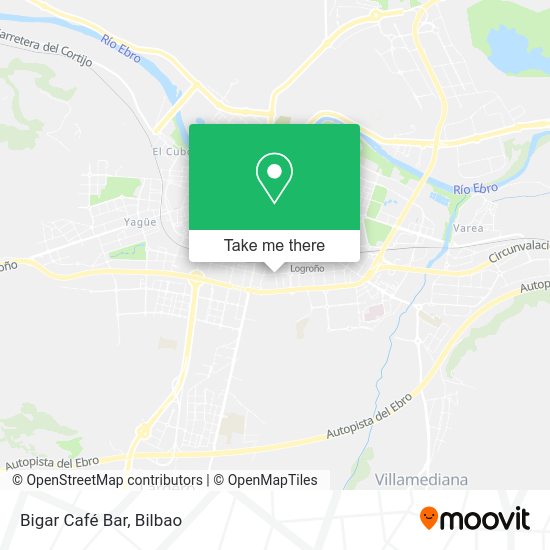 Bigar Café Bar map