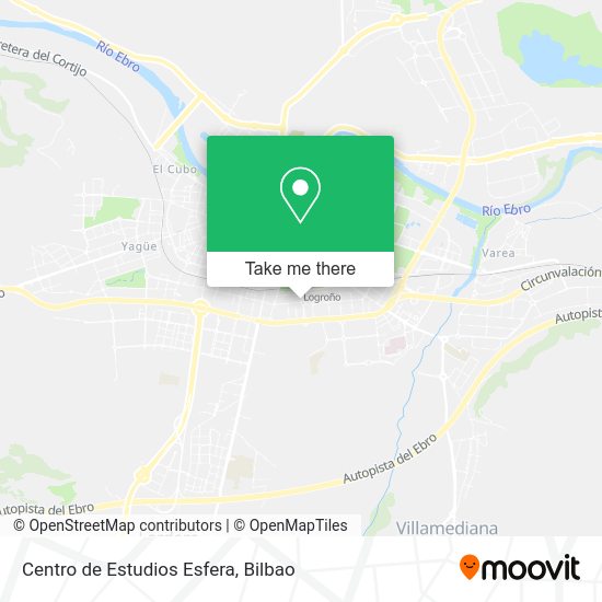 Centro de Estudios Esfera map