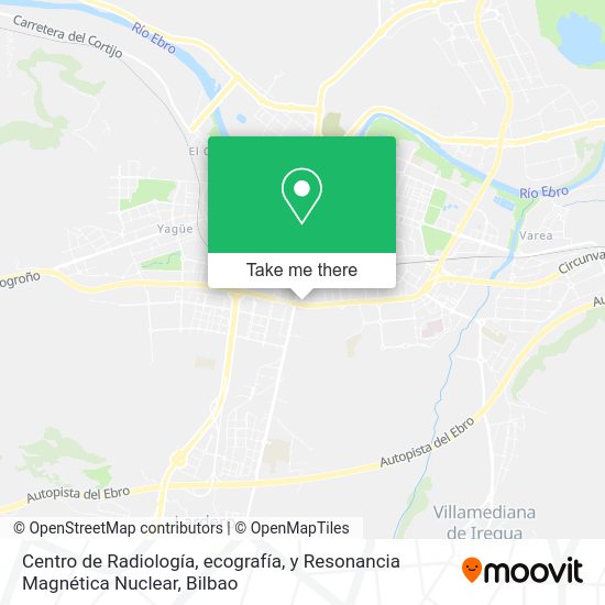 Centro de Radiología, ecografía, y Resonancia Magnética Nuclear map