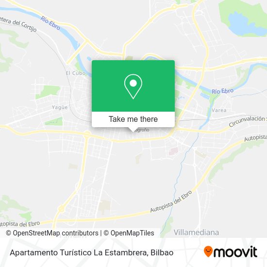 Apartamento Turístico La Estambrera map