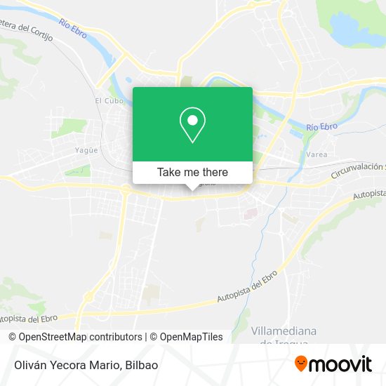 Oliván Yecora Mario map