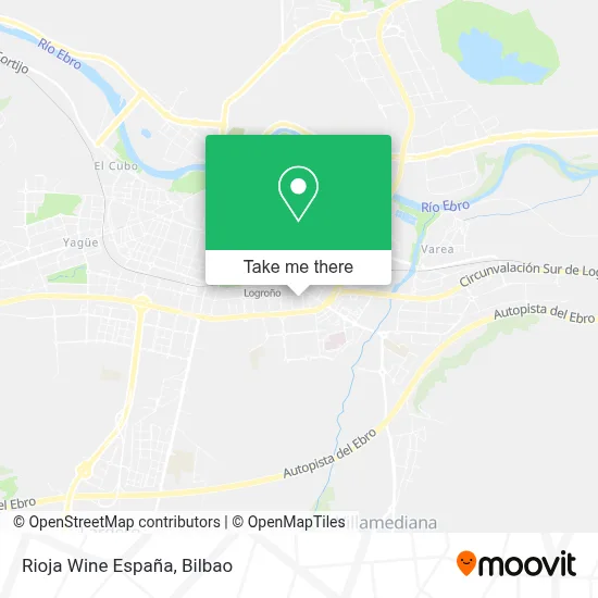 Rioja Wine España map
