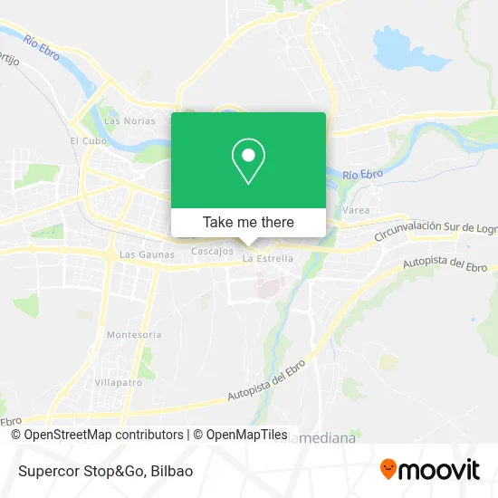 Supercor Stop&Go map