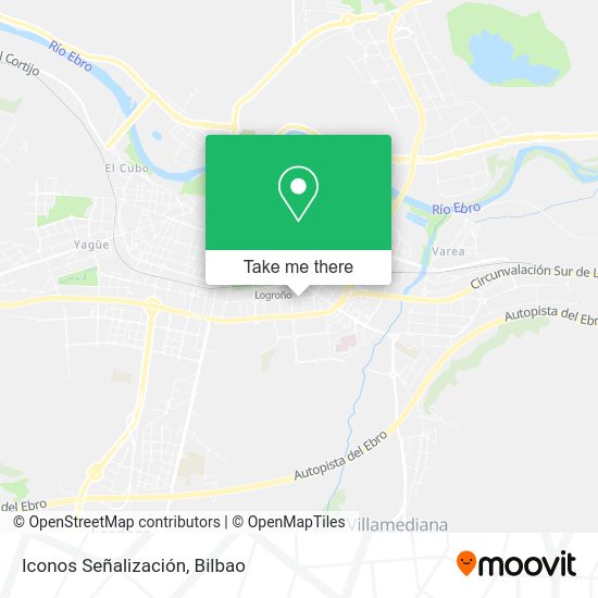 Iconos Señalización map