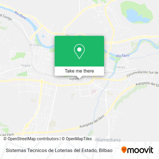 Sistemas Tecnicos de Loterias del Estado map