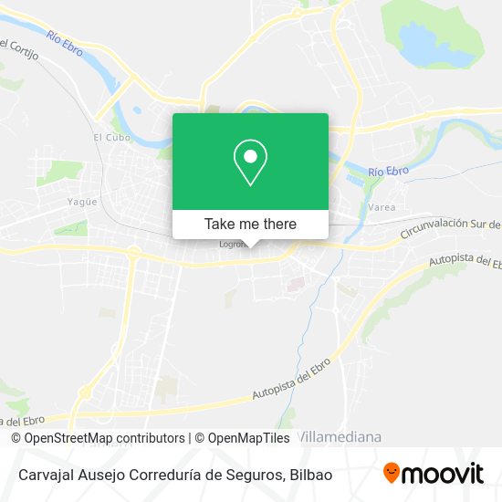Carvajal Ausejo Correduría de Seguros map