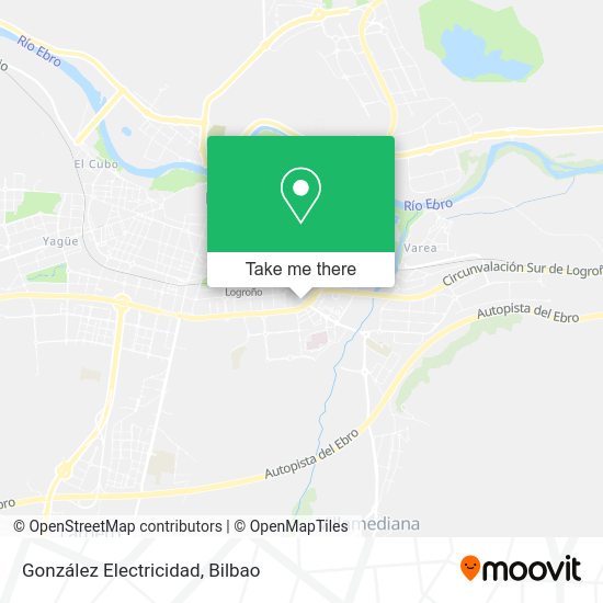 González Electricidad map