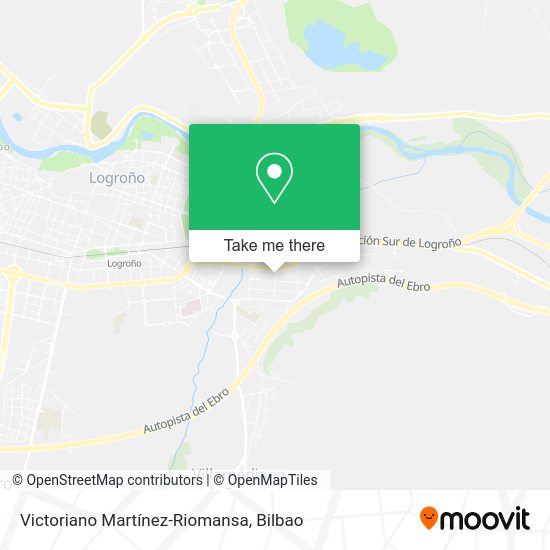 Victoriano Martínez-Riomansa map