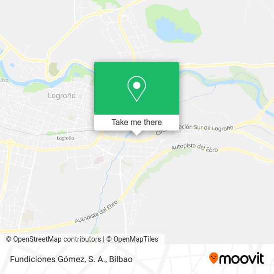 Fundiciones Gómez, S. A. map