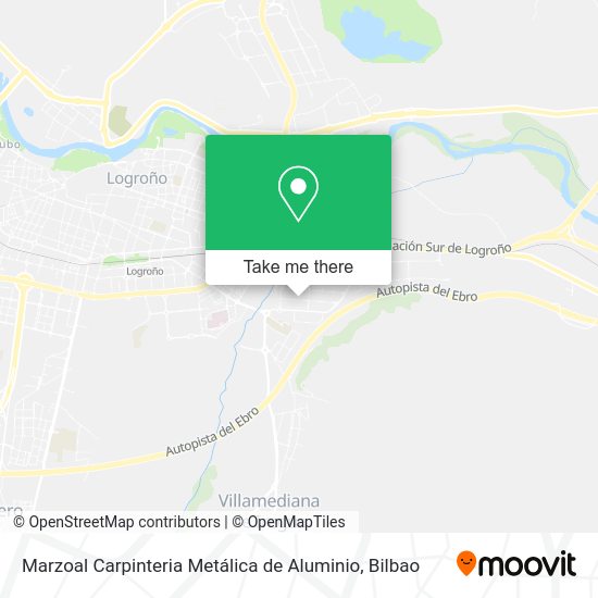 Marzoal Carpinteria Metálica de Aluminio map