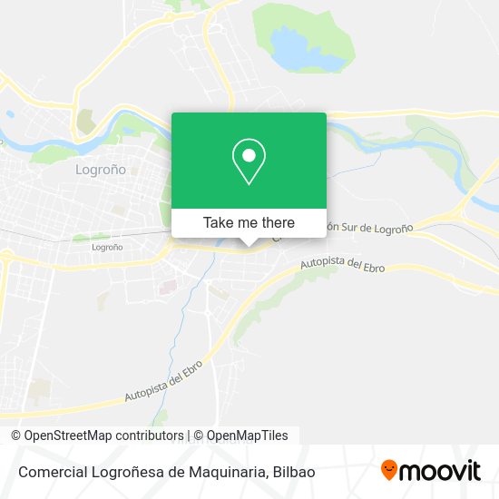 Comercial Logroñesa de Maquinaria map