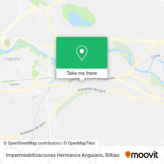 Impermeabilizaciones Hermanos Anguiano map