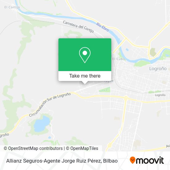 Allianz Seguros-Agente Jorge Ruiz Pérez map