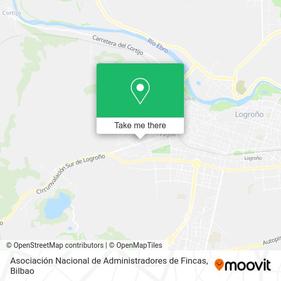 Asociación Nacional de Administradores de Fincas map