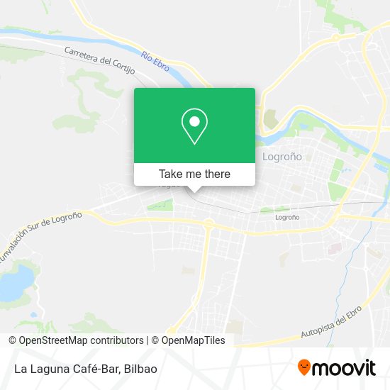 La Laguna Café-Bar map
