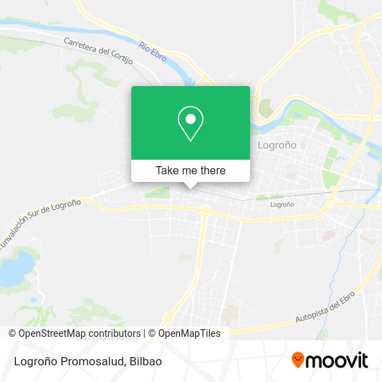 Logroño Promosalud map