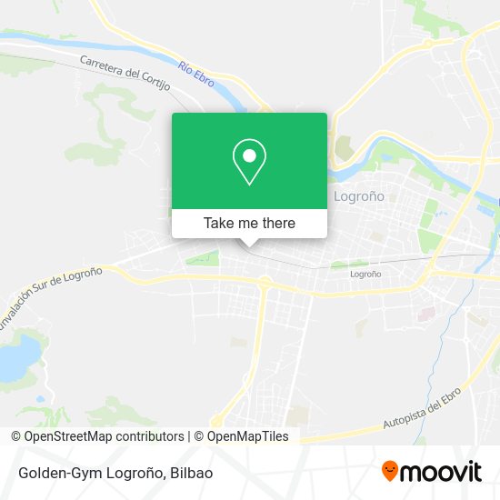 Golden-Gym Logroño map