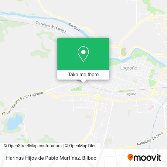Harinas Hijos de Pablo Martínez map