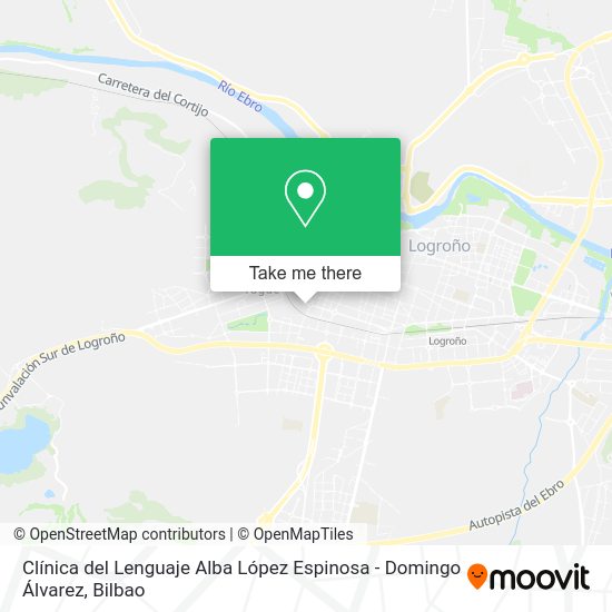 Clínica del Lenguaje Alba López Espinosa - Domingo Álvarez map