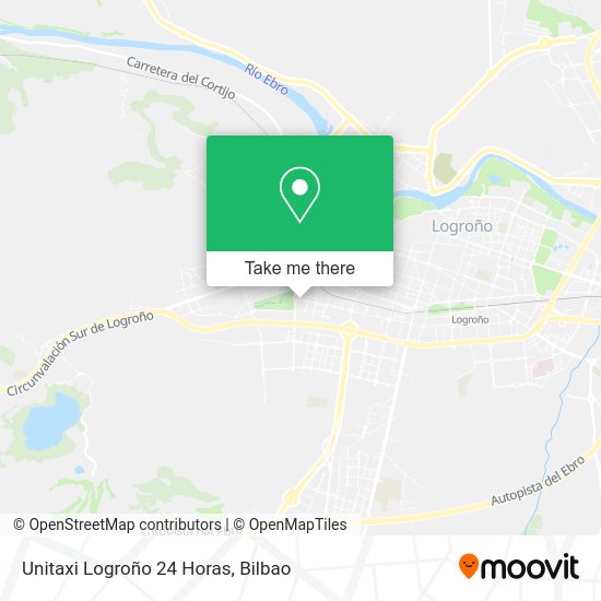 Unitaxi Logroño 24 Horas map