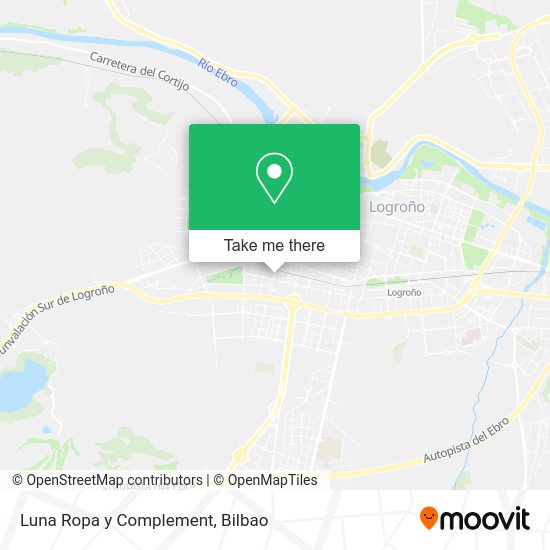 Luna Ropa y Complement map