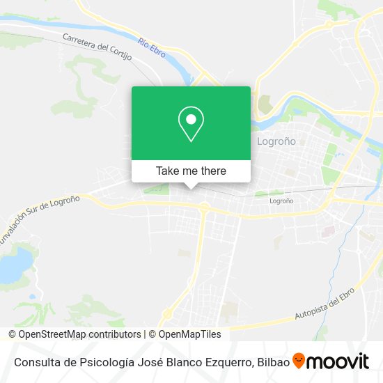 Consulta de Psicología José Blanco Ezquerro map