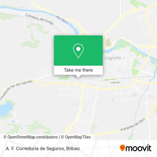 A. F. Correduría de Seguros map