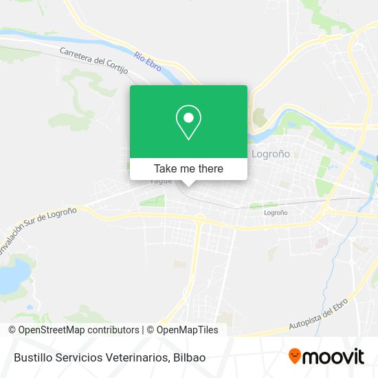 Bustillo Servicios Veterinarios map