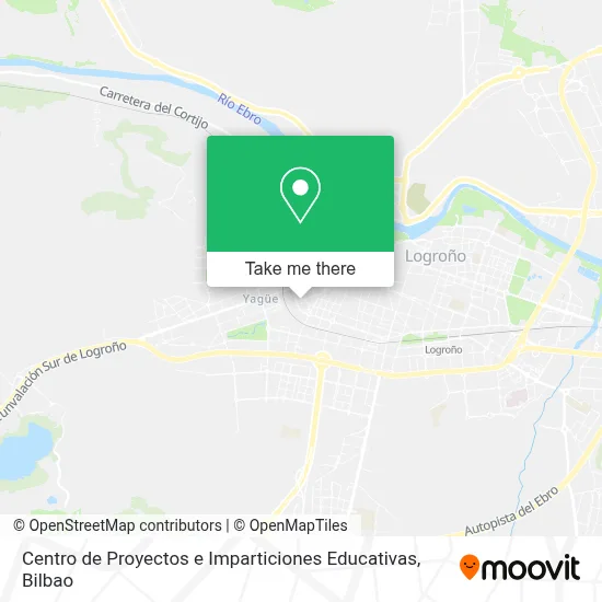 Centro de Proyectos e Imparticiones Educativas map