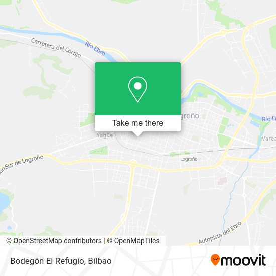 Bodegón El Refugio map