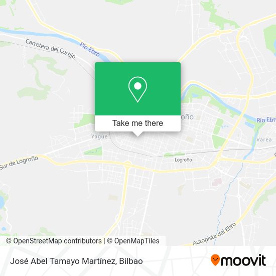 José Abel Tamayo Martínez map